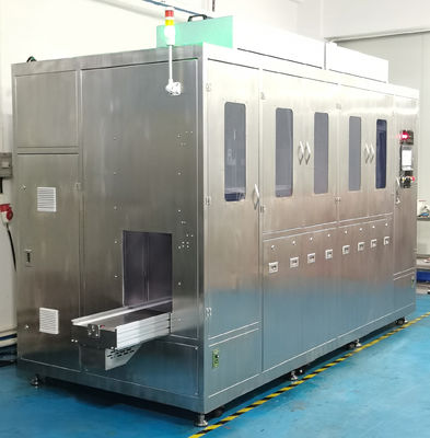 Máquina de limpieza de cestas duradera de 18 kW Multiscene para semiconductores
