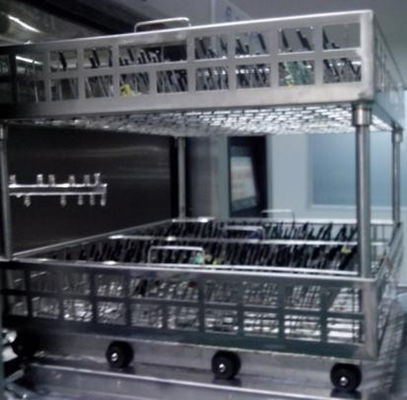 PLC SUS304 máquina de limpieza de placa de PCB con sistema de secado por aire caliente