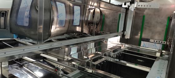 Máquina automática de limpieza de cestas Multiscene estable para industriales