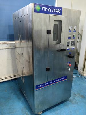 0.45-0.7Mpa Máquina de lavar con plantillas, máquina de limpieza de pasta de soldadura industrial