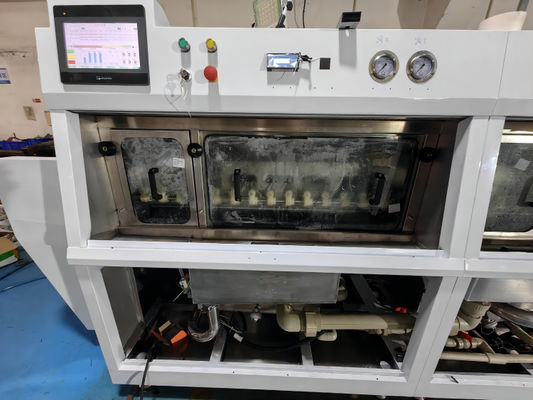 Máquina de limpieza de semiconductores estable, limpiadora automática en línea anti-corrosión