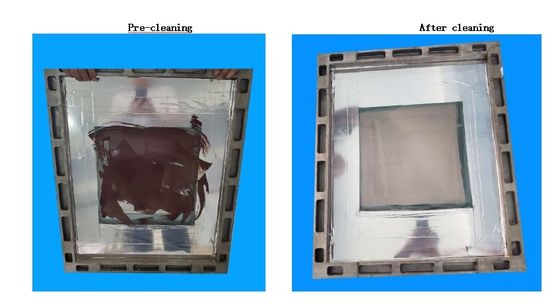 Equipo de limpieza de plantillas efecto de limpieza es estable, eficiente, ahorrando tiempo, ahorrando mano de obra TW-CL1700