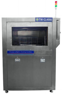 Dispositivo de limpieza de soldadura de onda estable CE, máquina de lavado de flujo de paletas práctica