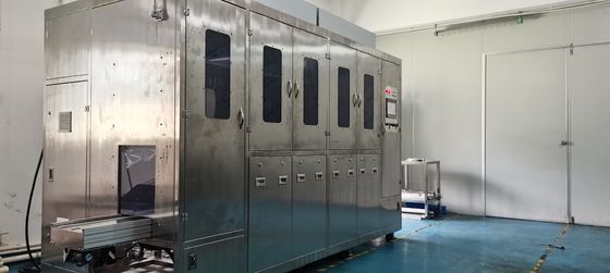 Lavadora de cajas de plástico polivalente, equipo práctico de limpieza de cestas industriales
